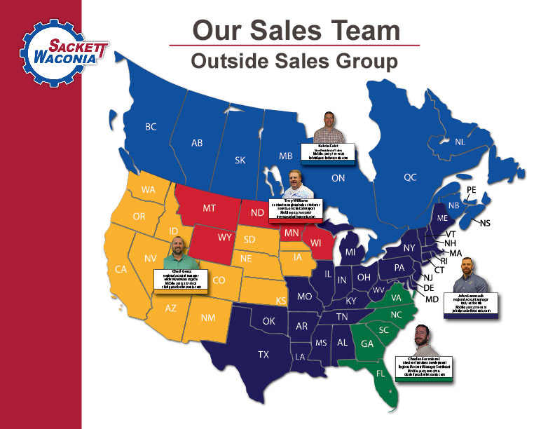 SW Sales Map